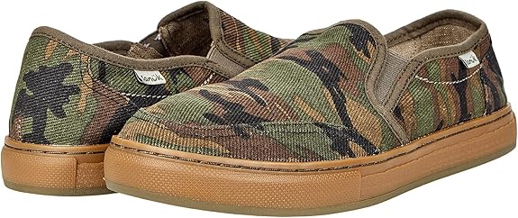 sanuk mens Ttdeline hemp camo